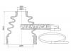SAT BKFD011 Пыльник ШРУСа внутренний FR RH NISSAN X-TRAIL  T31 QR25DEMR20DE