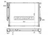 SAT BW0002 Радиатор BMW 3-SERIES E30 2.0/2.4D/2.4TD/2.5 82-90/BMW E34 3.0 88-96/E32 3.0 86-94