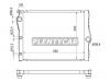 SAT BW001007D Радиатор BMW X5X6 E70E71 3.0TD 07-