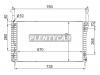 SAT CH0004-2.0D Радиатор CHEVROLET CAPTIVA/OPEL ANTARA/DAEWOO WINSTORM 2.0TD 07-