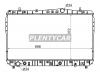 SAT DW000414 Радиатор DAEWOO NUBIRA/CHEVROLET LACETTI/SUZUKI FORENZA 1.4/1.6/1.8 03-