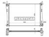 SAT FD0008 Радиатор FORD FUSION/FIESTA 1.2/1.4/1.6 01-08/MAZDA 2 1.3/1.4/1.6 02- MT