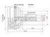 SAT HO040A Шрус HONDA CR-V RD1 B20B 95-01