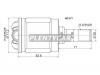 SAT HO577 ШРУС внутренний RH HONDA CIVIC EK