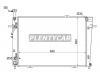 SAT HY000903 Радиатор HYUNDAI TUCSON/KIA SPORTAGE 2.0/2.7 03-