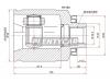 SAT HY103 ШРУС внутренний RH HYUNDAI SANTA FE 06-