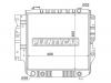 SAT JP0002 Радиатор JEEP WRANGLER 2.5/4.0/4.2 86-96 // WRANGLER 2.5/4.0 97-07