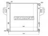 SAT JP00040124 Радиатор JEEP CHEROKEE/LIBERTY 2.4 01-07