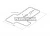 SAT K1121397401 Прокладка клапанной крышки TY K3VE, 3SZ-VE, 00- BB/Cami/Duet/Passo/Rush