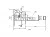 SAT MA14A44 Шрус MAZDA Demio/Ford Festiva 96-02 ABS