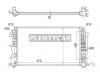SAT MB001006 Радиатор MERCEDES SPRINTER  VW CRAFTER 06-