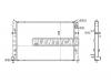 SAT MZ00072R Радиатор MAZDA MPV 99-03 (бачки по бокам)