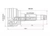 SAT MZ036 Шрус MAZDA 323/Familia/Protege B3/B5/FP/ZL/FS 96-03, Premacy CP8W 4WD