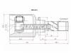 SAT MZ612 Шрус внутренний LH MAZDA DEMIO DY5# 02-07