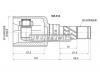 SAT MZ614 ШРУС внутренний LH MAZDA DEMIO DY3# 02-07