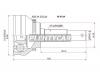 SAT NI019A ШРУС NS Tino V10 QG18DE AT, 98-03