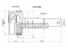 SAT NI-212A48 Шрус наружный RR NISSAN G11/Z11/E12/J10E/Y12/T31/T32
