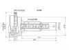 SAT NI900 Шрус задн. NS X-Trail T30 SR20/QR20 4WD 00-, Presage U30 QR25 4WD 99-, Primera P12 QR20 4WD 05-