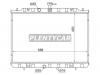 SAT NS0007T31 Радиатор двигателя Nissan X-Trail T31 MR QR МКПП 07- тайв