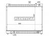 SAT NS0009QX56 Радиатор NISSAN ARMADA/TITAN/QX56 04-