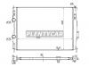 SAT NS00131 Радиатор NISSAN QASHQAI/DUALIS 2,0 06-
