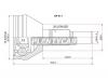 SAT OP011 Шрус Chevrolet Captiva 07-, Opel Antara 06-, Daewoo Winstorm 06-