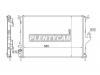 SAT RN0002081 Радиатор RENAULT LOGAN/SANDERO 1.4/1.6 с кондиционером 08-/LADA LARGUS 12-