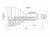 SAT SB010 Шрус SUBARU Impreza GC#/GF#/Legacy EJ15/EJ16/EJ18/EJ20 94-02