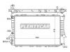 SAT SG-AD0002-MT Радиатор AUDI 100/A6/S6 1.8/1.9TD/2.0/2.2/2.3/2.4/2.4D/2.5TD 90-97