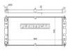 SAT SG-CH0010 Радиатор CHEVROLET NIVA 02-