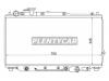 SAT SGKI0001 Радиатор  KIA SPECTRASEPHIASHUMAMENTOR 1.51.6 96-(трубчатый)
