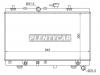 SAT SG-KI0004-1 Радиатор KIA RIO 1.3/1.5 00-05