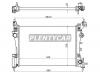 SAT SG-OP0008 Радиатор OPEL CORSA D 1.0/1.2/1.4/1.6  2007-