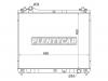 SAT SK0006M16A Радиатор SUZUKI ESCUDO GRAND VITARA M16A 05-