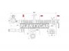 SAT ST01464S2H000 Шланг тормозной FR HONDA HR-V 98-05 LH=RH