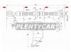 SAT ST01465S2X000 Шланг тормозной FR HONDA ODYSSEY/AVANCIER LH 99-