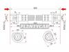 SAT ST01468SAA000 Шланг тормозной RR HONDA CITY/FIT/ARIA/JAZZ 01- LH