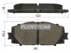 SAT ST0446552180 Колодки тормозные FR TOYOTA VITZ,BELTA,FIELDER 05-/TOYOTA YARIS 05-