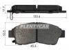 SAT ST-04465-YZZ51 Колодки тормозные FR TOYOTA RAV,CORONA,CARINA 92-