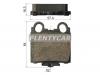SAT ST-04466-30130 Колодки тормозные RR TOYOTA MARK2,PROGRES,VEROSSA 00-