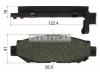 SAT ST0446630140 Колодки тормозные RR TOYOTA MARK2 4WD 96-