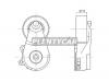 SAT ST-11955-1KC0A Натяжитель приводного ремня NISSAN JUKE/QASHQAI/SENTRA/SERENA/TIIDA/X-TRAIL 14-