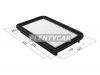 SAT ST-13780-63J00 Фильтр воздушный SUZUKI SWIFT 03-