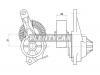 SAT ST1754054L00 Натяжитель приводного ремня SUZUKI GRAND VITARA II 2,4 05-