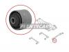 SAT ST20254SA000 Сайлентблок заднего продольного рычага SUBARU FORESTER 96-07/IMPREZA 92-07/LEGACY 89-98