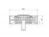 SAT ST-25286-4X000 Обводной ролик приводного ремня HYUNDAI TERRACAN 2,9D