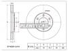 SAT ST402061LA1A Тормозной диск FR INFINITI QX56 10-