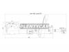 SAT ST4060A173 Стойка передняя MITSUBISHI OUTLANDER XLCITROEN C-CROSSERPEUGEOT 4007 07-  LH