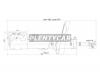 SAT ST-4060A174 Стойка передняя MITSUBISHI OUTLANDER XL/CITROEN C-CROSSER/PEUGEOT 4007 07- RH