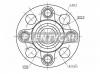 SAT ST-42200-S05-008 Ступичный узел RR HONDA ORTHIA EL1/2 /PARTNER EY6/7/9 (без ABS)